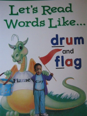 (image for) Phonics & Friends Level D Let's Read Words Like Drum (P)(Big)