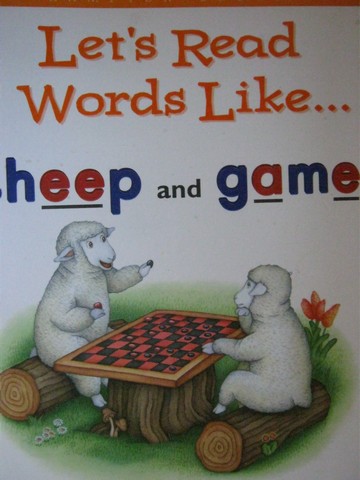 (image for) Phonics & Friends Level E Let's Read Words Like Sheep (P)(Big)