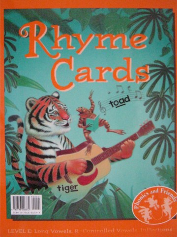 (image for) Phonics & Friends Level E Rhyme Cards (PK)