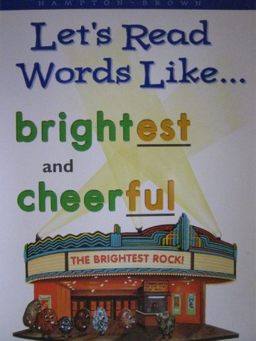 (image for) Let's Read Words Like Brightest & Cheerful (P)(Big) by Costigan