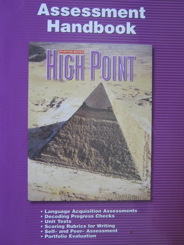(image for) High Point The Basics Assessment Handbook (P)
