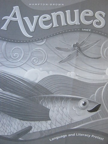 (image for) Avenues Level E Language & Literacy Pretest (P)