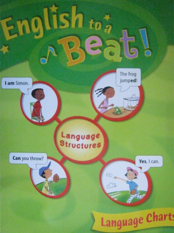 (image for) English to be a Beat! Language Charts (Spiral)(Big)