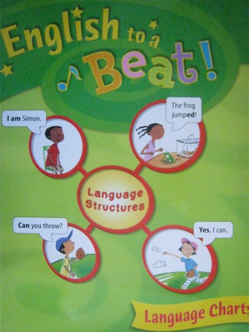 (image for) English to be a Beat! Language Charts (Spiral)(Big)