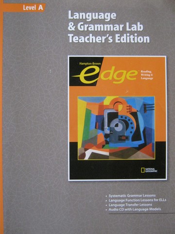 (image for) Edge Level A Language & Grammar Lab TE (TE)(P) by Moore, Short,