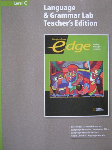 (image for) Edge Level C Language & Grammar Lab TE (TE)(P) by Moore, Short, - Click Image to Close