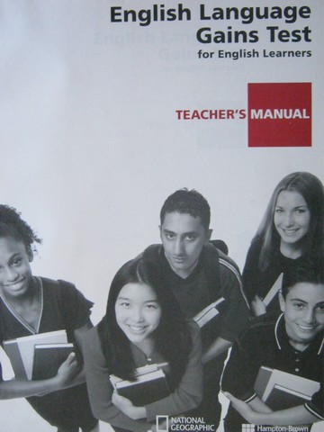 (image for) English Language Gains Test for English Learners TM (TE)(P)