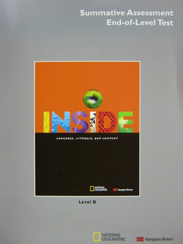 (image for) Inside Level B Summative Assessment End-of-Level Test (P)
