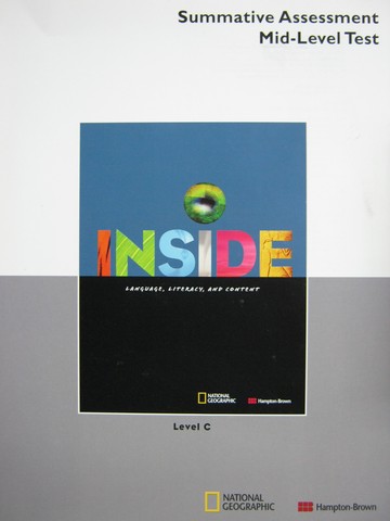 (image for) Inside Level C Summative Assessment Mid-Level Test (P)