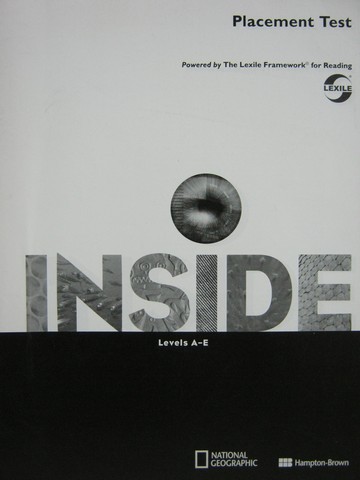(image for) Inside Levels A-E Placement Test (P)
