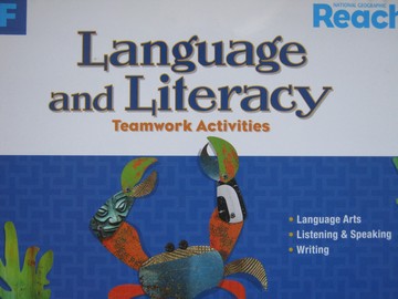(image for) Reach Level F Language & Literacy Teamwork Activities (Spiral)
