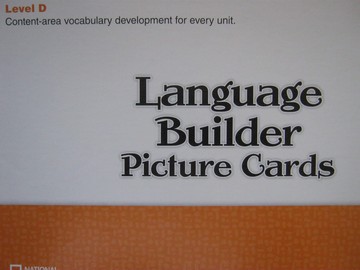 (image for) Reach Level D Language Builder Picture Cards (Box)