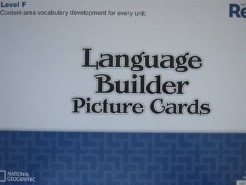 (image for) Reach Level F Language Builder Picture Cards (Box)