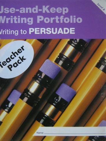 (image for) Writing to Persuade Level A Teacher Pack (TE)(Folder) by Leber