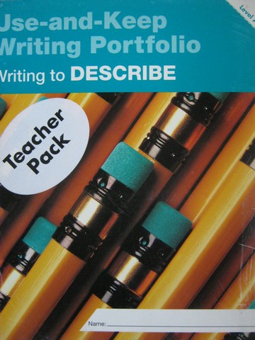 (image for) Writing to Describe Level A Teacher Pack (TE)(Folder) by Leber