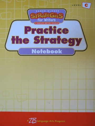 (image for) Strategies for Writers C Practice the Strategy Notebook (P)