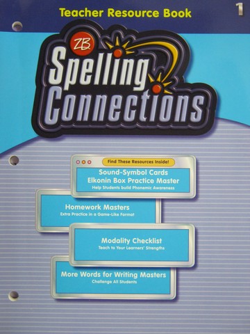 (image for) Spelling Connections 1 Teacher Resource Book (TE)(P)