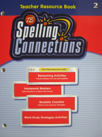 (image for) Spelling Connections 2 Teacher Resource Book (TE)(P)