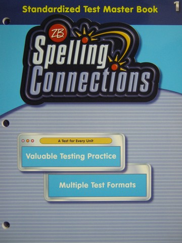 (image for) Spelling Connections 1 Standardized Test Master Book (P)