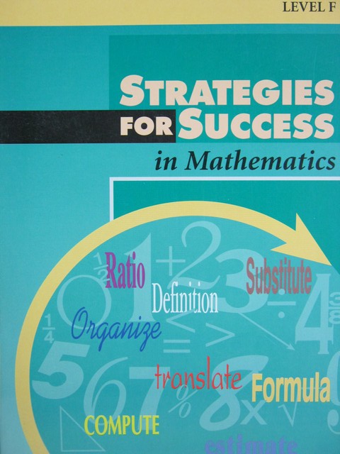(image for) Strategies for Success in Mathematics Level F (P) by Crowe