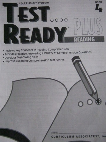 (image for) Test Ready Plus 4 Reading (P) by Deborah Adcock