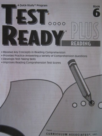 (image for) Test Ready Plus 6 Reading (P) by Adcock & Forest