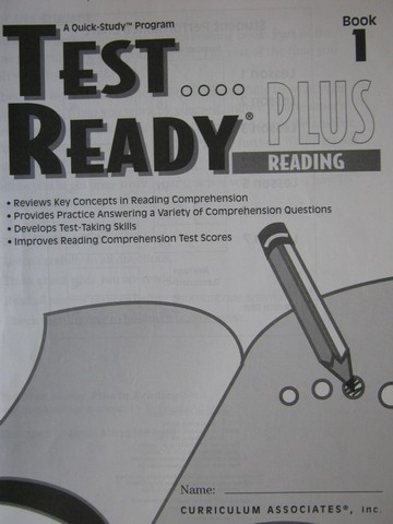 (image for) Test Ready Plus 1 Reading (P) by Barbara Adcock
