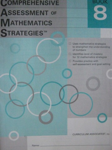 (image for) Comprehensive Assessment of Mathematics Strategies Book 8 (P)