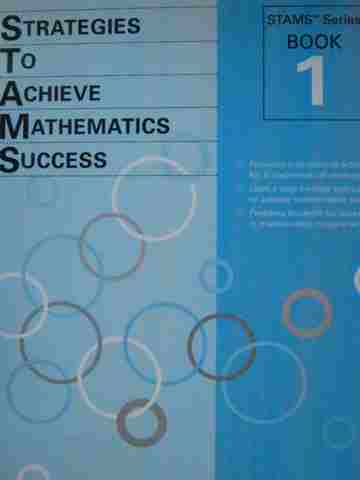 (image for) Strategies to Achieve Mathematics Success Book 1 (P)
