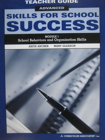 (image for) Skills for School Success Advanced Module 1 TE (TE)(Set)