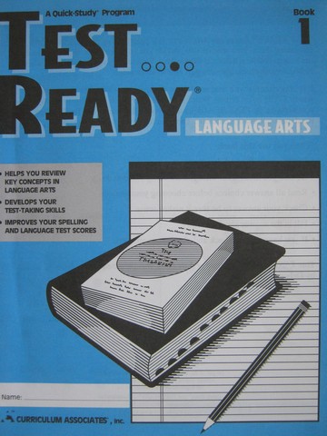 (image for) Test Ready 1 Language Arts (P) by Deborah Adcock