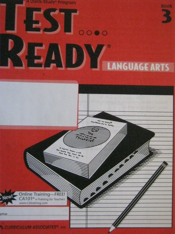 (image for) Test Ready 3 Language Arts (P) by Deborah Adcock