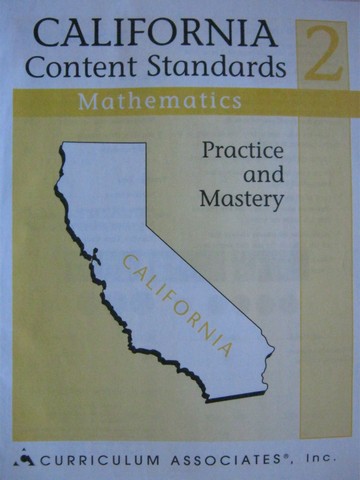 (image for) California Content Standards 2 Mathematics (CA)(P) by Halloran