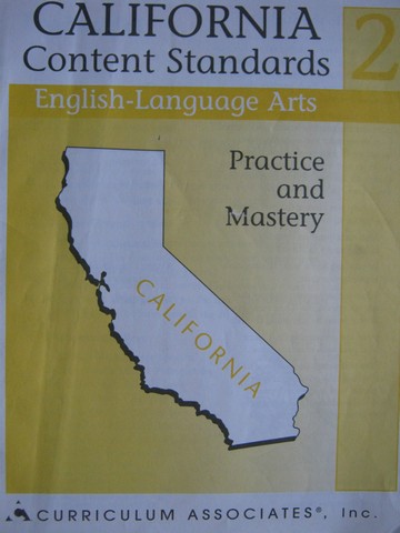 (image for) California Content Standards 2 English-Language Arts (CA)(P)