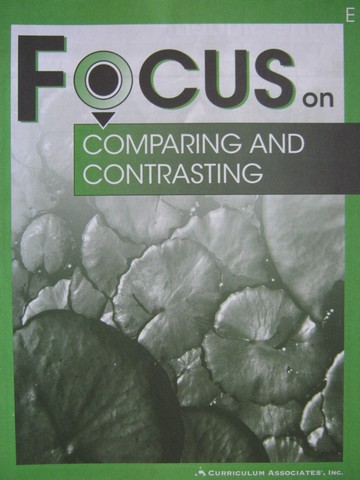 (image for) Focus on Comparing & Contrasting E (P) by Jo Pitkin