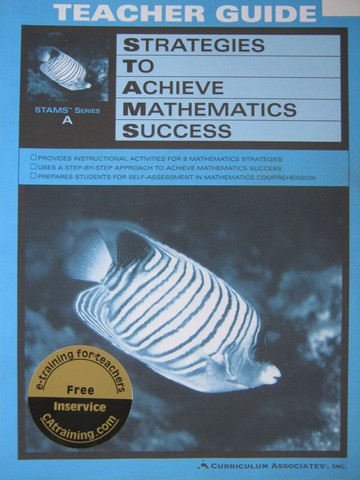 (image for) Strategies to Achieve Mathematics Success Book A TG (TE)(P)