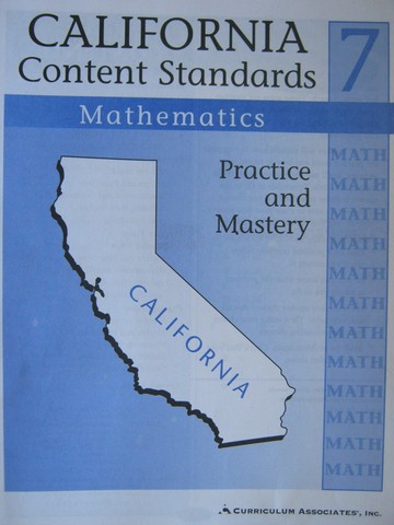 (image for) California Content Standards 7 English-Language Arts (CA)(P)