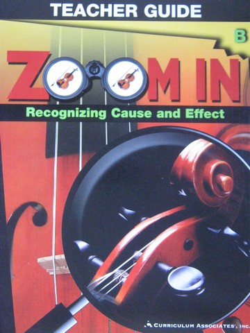 (image for) Zoom in Recognizing Cause & Effect B TG (TE)(P)