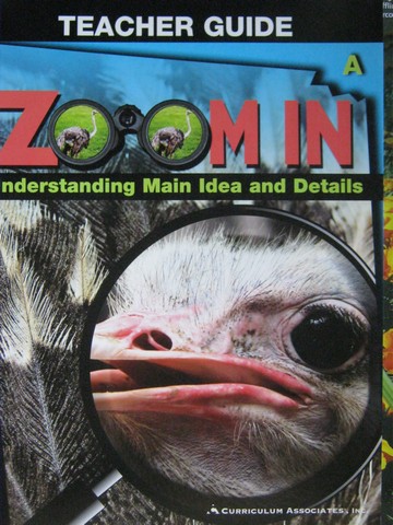 (image for) Zoom in Understanding Main Idea & Details A TG (TE)(P)