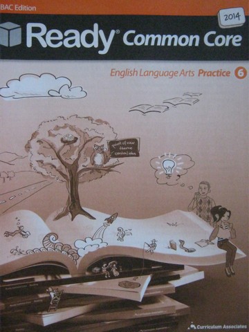 (image for) Ready Common Core 6 English Language Arts Practice SBAC (P)