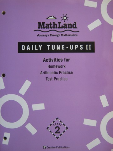 (image for) MathLand 2 Daily Tune-Ups 2 (P) by Charles, Brummett, McDonald,