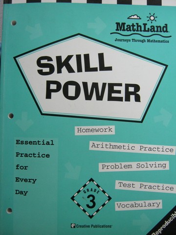 (image for) MathLand 3 Skill Power BLM (P) by Brodie, Edinger, Irvine, Reak,