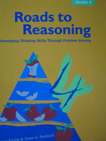 (image for) Roads to Reasoning Grade 4 (P) by Krulik & Rudnick