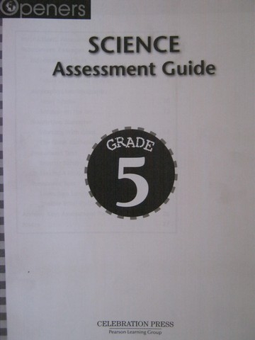 (image for) iOpeners 5 Science Assessment Guide (P)