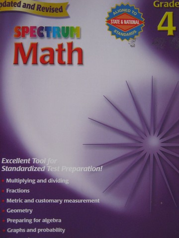 (image for) Spectrum Math Grade 4 Updated & Revised (P)