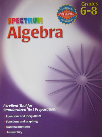 (image for) Spectrum Algebra Grades 6-8 (P)