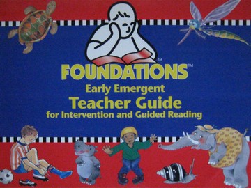 (image for) Foundations Early Emergent TG (TE)(P) by Iversen & Bancroft - Click Image to Close