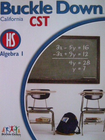 (image for) Buckle Down California CST Algebra 1 (CA)(P) by Paul Myers