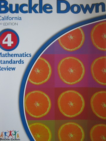 (image for) Buckle Down 4 Mathematics Standards Review 2nd Edition (CA)(P)