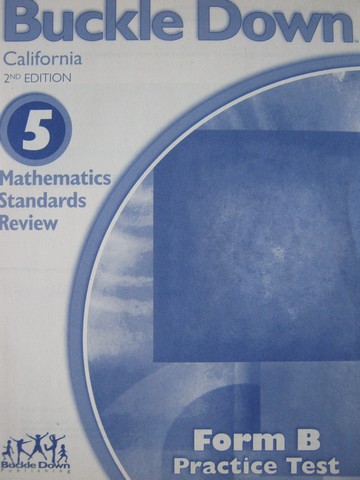 (image for) Buckle Down 5 Mathematics Standards Review 2e Form B (CA)(P)